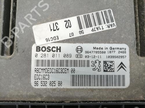 Engine control unit (ECU) PEUGEOT 206 Hatchback (2A/C) 1.4 HDi eco 70 | BP18922448M57 