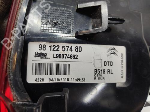 Right taillight CITROËN C3 III (SX) 1.2 VTi 82 | BP27339534C35 - Image 3