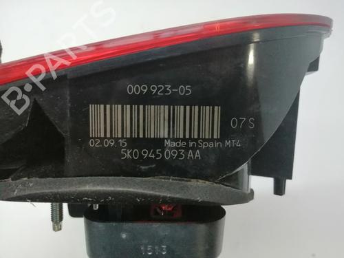 Left tailgate light VW GOLF VI (5K1) 2.0 GTi | BP16180318C79 