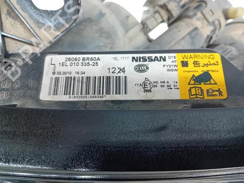 Left headlight NISSAN QASHQAI I (J10, NJ10)  | BP29982338C28