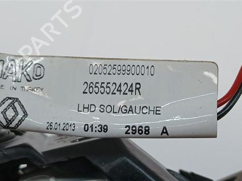 Left tailgate light RENAULT CLIO IV (BH_) 0.9 TCe 90 (BHNF, BHMA, BHMH, BHJK, BHJR) | BP35789427C79 - Image 3