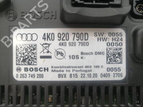 Instrument cluster AUDI A7 Sportback (4KA) 40 TDI Mild Hybrid | BP29358109C47 