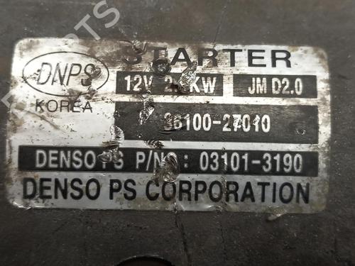 Starter HYUNDAI TUCSON (JM)  | BP29252460M8 