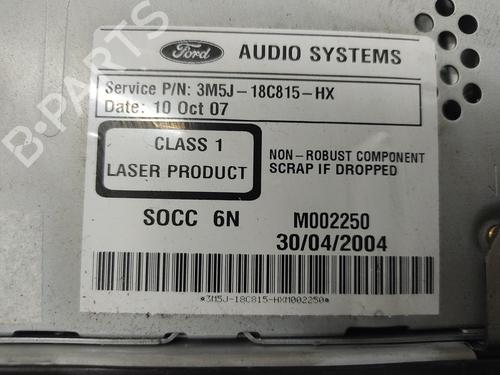 Autoradio FORD FOCUS C-MAX (DM2) | BP30963278E6