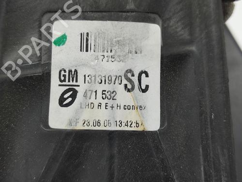 Right mirror OPEL ZAFIRA / ZAFIRA FAMILY B (A05)  | BP28052523C27 