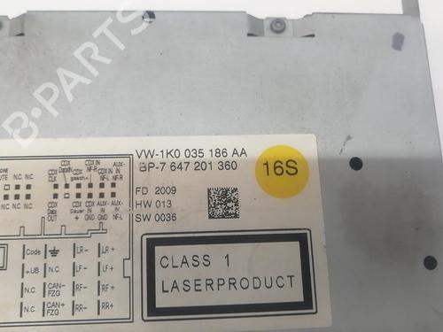 Radio VW GOLF VI (5K1) | BP31175178E6