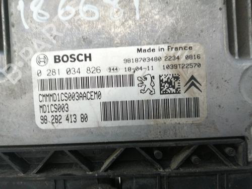 Engine control unit (ECU) CITROËN C4 CACTUS  | BP17369038M57 