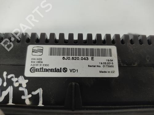 Climate control SEAT IBIZA IV (6J5, 6P1)  | BP27360251I5 