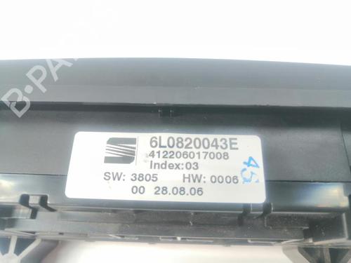 Climate control SEAT IBIZA III (6L1)  | BP29313266I5 