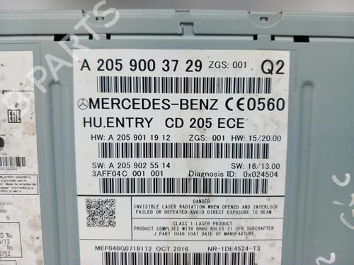 Elektronisk modul MERCEDES-BENZ GLC (X253)  | BP27177809M83 