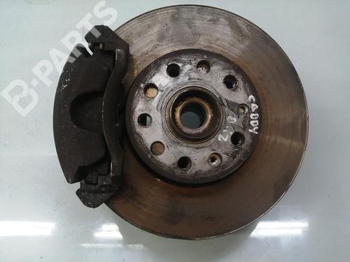 Used Left front steering knuckle Left front steering knuckle VW CADDY ALLTRACK Box Body/MPV (SAA) 2.0 TDI (102 hp) 10771833 10771833