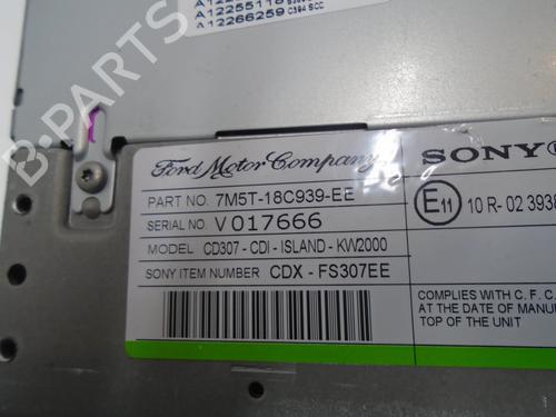 Radio FORD FOCUS II (DA_, HCP, DP) 1.6 TDCi | BP7351118E6 