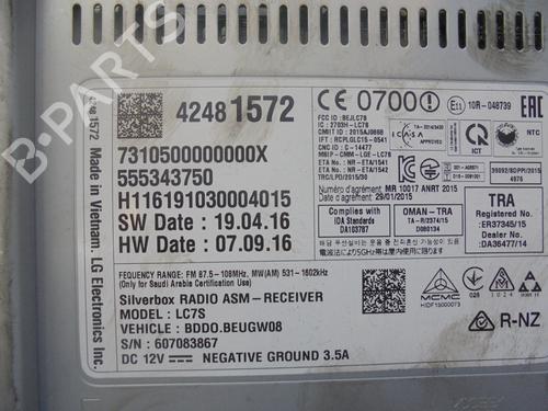 Radio OPEL ASTRA K (B16) 1.6 CDTi (68) | BP9670799E6 