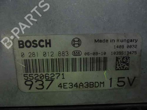 Engine control unit (ECU) ALFA ROMEO 147 (937_) 1.9 JTDM 16V (937.AXN1B, 937.BXN1B) | BP5678558M57 