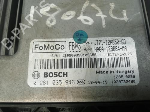 Engine control unit (ECU) FORD TOURNEO COURIER B460 MPV  | BP15079280M57 