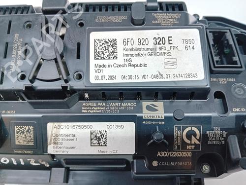 Instrument cluster SEAT ARONA (KJ7, KJP) 1.0 TSI | BP27613970C47 