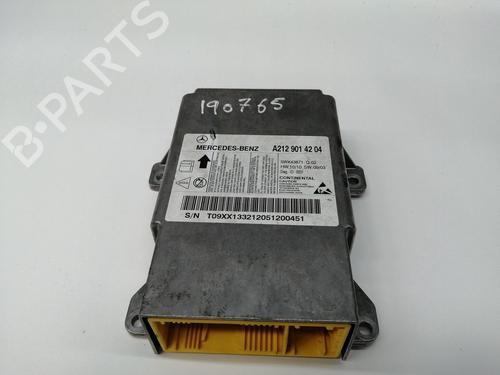 Used ECU airbags MERCEDES-BENZ E-CLASS (W212) E 350 CDI (212.025) (231 hp) 19419728