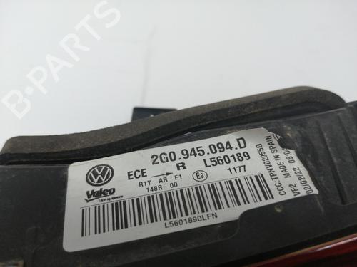Right tailgate light VW POLO VI (AW1, BZ1, AE1)  | BP29720215C80 