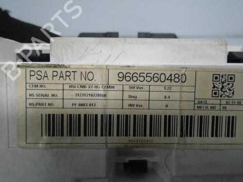 Instrument cluster CITROËN C5 III (RD_) 2.7 HDi (RDUHZJ) | BP7570525C47 