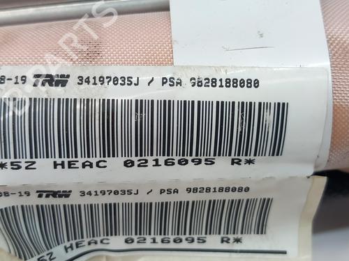 Left curtain airbag PEUGEOT 5008 II (MC_, MJ_, MR_, M4_)  | BP29720155C11