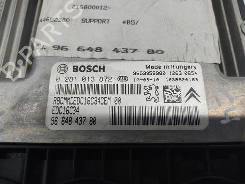 Engine control unit (ECU) CITROËN C4 I (LC_)  | BP29235060M57 
