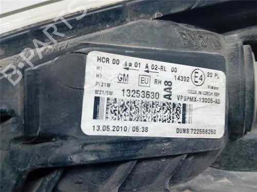 Right headlight OPEL MERIVA B MPV (S10) 1.4 (75) | BP39541996C29 - Image 3