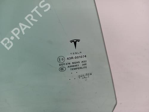 Rear right door window TESLA MODEL S (5YJS)  | BP18255869C21 