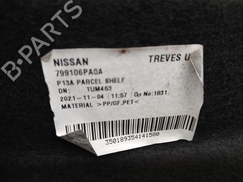 Rear parcel shelf NISSAN JUKE (F16_)  | BP29335190C85 