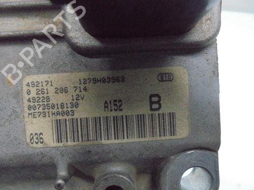 Engine control unit (ECU) ALFA ROMEO 147 (937_) 1.6 16V T.SPARK ECO (937.AXA1A, 937.BXA1A) | BP7907922M57 