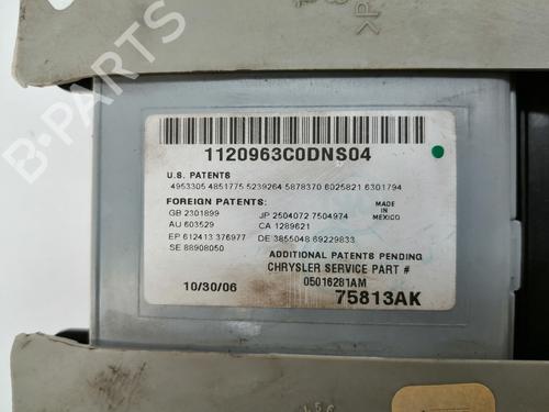 Interior roof light CHRYSLER VOYAGER IV (RG, RS) 2.8 CRD | BP16138178I8