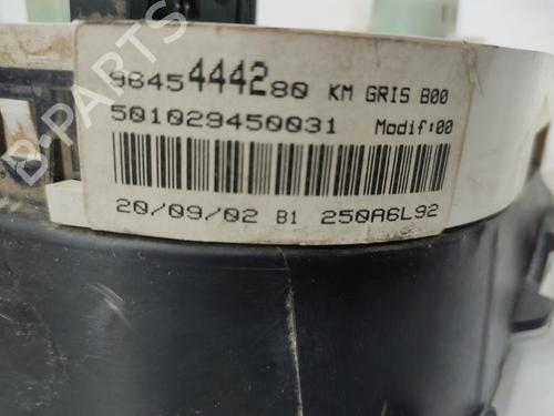 Cuadro instrumentos CITROËN BERLINGO / BERLINGO FIRST MPV (MF_, GJK_, GFK_) 1.9 D (MFWJZ) | BP30006594C47 