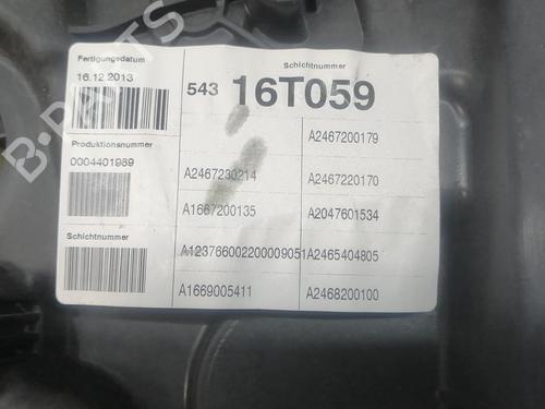 Front left window mechanism MERCEDES-BENZ B-CLASS Sports Tourer (W246, W242) B 200 CDI (246.201) | BP30467563C22