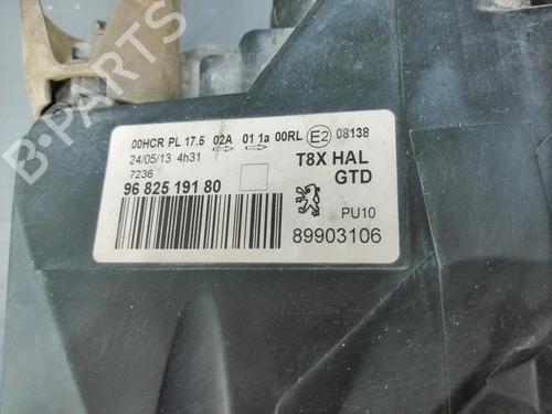 Left headlight PEUGEOT 3008 I MPV (0U_) 1.6 HDi 115 / BlueHDi 115 | BP29855876C28