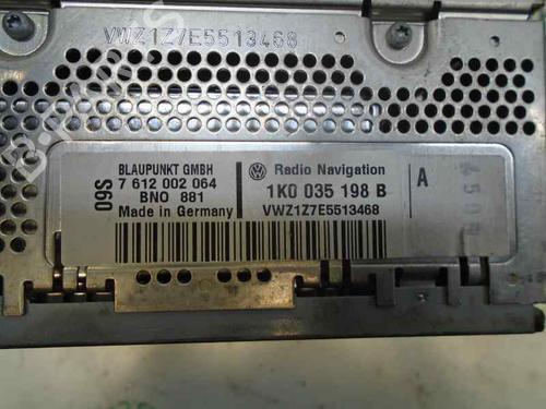 Radio VW PASSAT B6 (3C2) 2.0 TDI 16V | BP5526659E6 