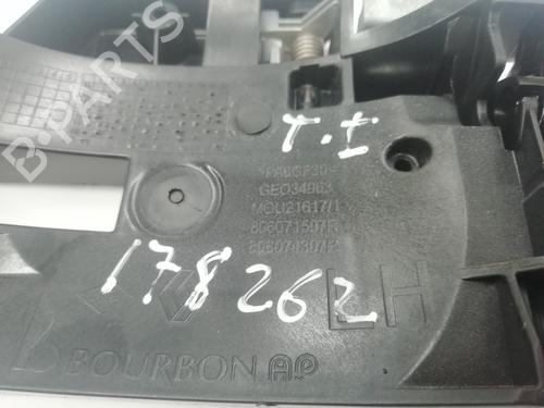 Rear left exterior door handle RENAULT KADJAR (HA_, HL_) 1.3 TCe 140 (HLNB, HLN1) | BP13482393C130 