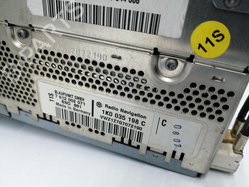 Radio VW PASSAT B6 (3C2)  | BP22565504E6 
