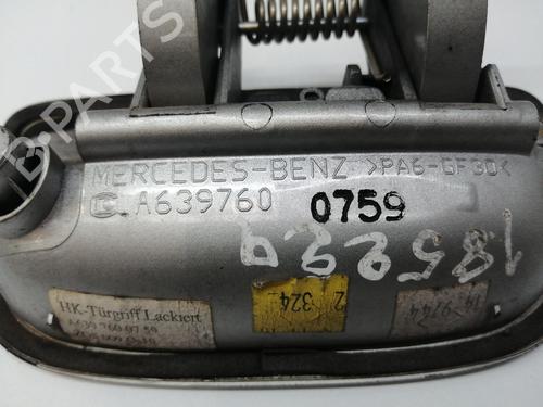 Tailgate handle MERCEDES-BENZ VIANO (W639) CDI 2.2 (639.811, 639.813, 639.815, 639.711, 639.713) | BP16902956C132 