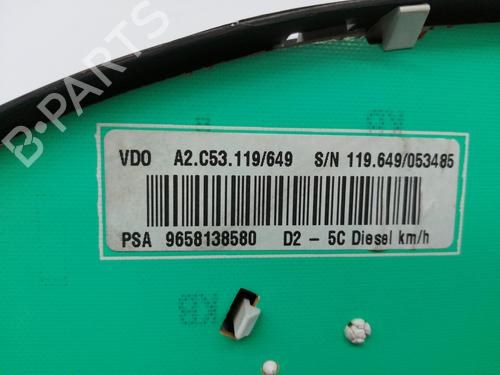 Instrument cluster PEUGEOT 407 (6D_)  | BP28326043C47 