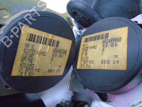 Rear right seatbelt MAZDA 3 Saloon (BK) 1.6 DI Turbo (BK12Y) | BP14027339I28 