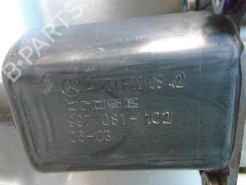 Front right window mechanism MERCEDES-BENZ M-CLASS (W164) ML 320 CDI 4-matic (164.122) | BP5933933C23 