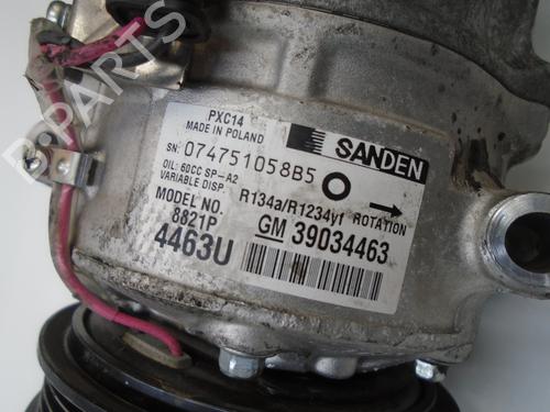 AC compressor OPEL ASTRA K Sports Tourer (B16) 1.4 Turbo (35) | BP7270703M34 