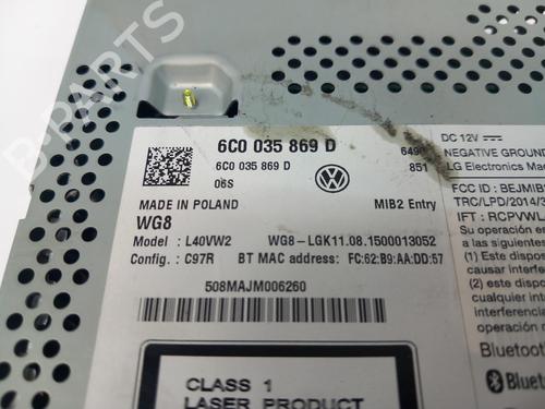 Radio VW POLO V (6R1, 6C1) 1.4 TDI | BP19136920E6 