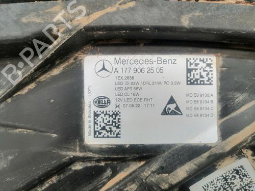 Left headlight MERCEDES-BENZ A-CLASS Saloon (V177) A 250 e (177.186) | BP28278465C28 