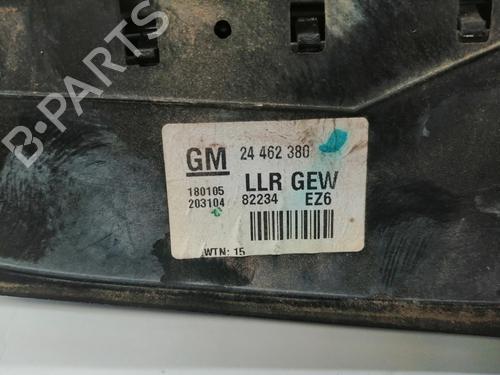 Right mirror OPEL ZAFIRA A MPV (T98) 2.0 DTI 16V (F75) | BP16671443C27 