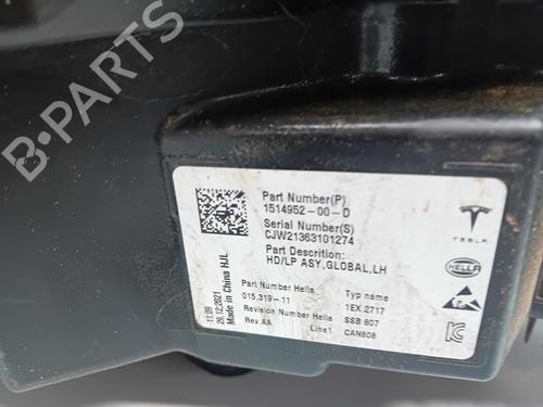 Left headlight TESLA MODEL Y (5YJY) | BP37247199C28 - Image 4