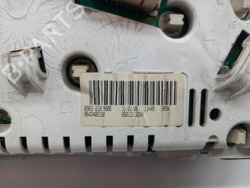 Instrument cluster PEUGEOT 206 Hatchback (2A/C) 2.0 HDI 90 | BP29401723C47 