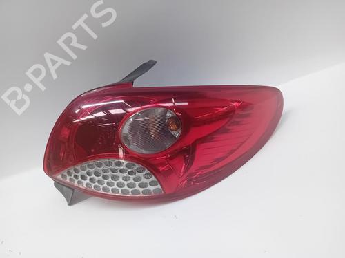 Used Right taillight Right taillight PEUGEOT 206+ (2L_, 2M_) 1.4 HDi eco 70 (68 hp) 34247271 34247271