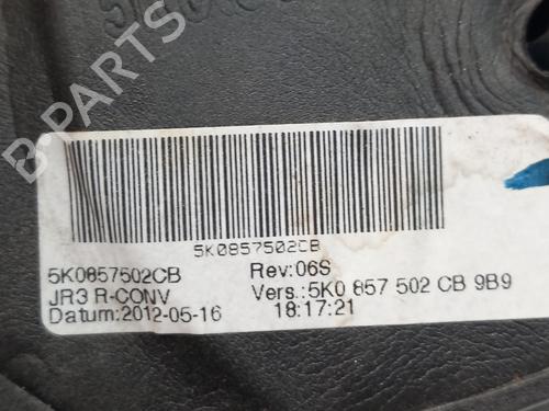 Right mirror VW GOLF VI (5K1)  | BP28357254C27 