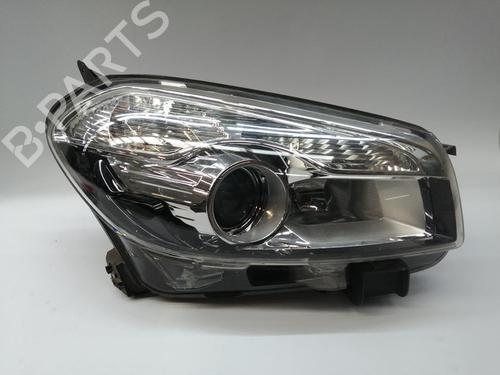 Used Right headlight NISSAN QASHQAI I (J10, NJ10) 2.0 dCi (150 hp) 29727417