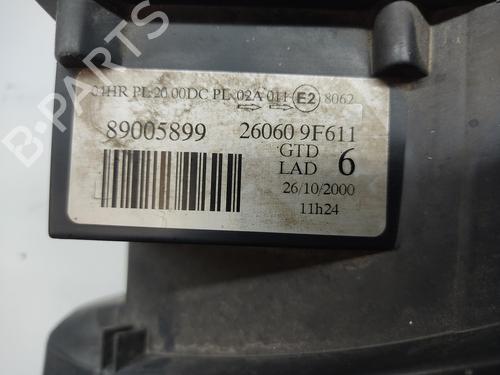 Left headlight NISSAN PRIMERA Hatchback (P11) 2.0 16V | BP22404351C28 